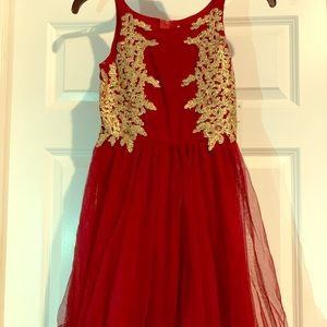 Flower girl girl dress